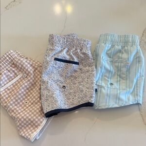 Set of Minnow Three Patterned Shorts